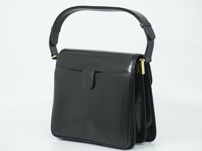 Gucci Leather Shoulder Bag Black — view 2