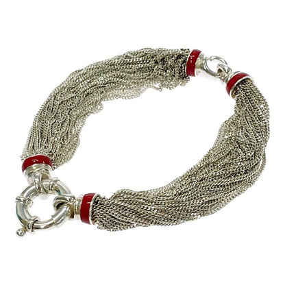 Tiffany & Co Silver Multi Strand Chain Bracelet — view 2