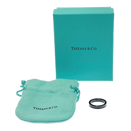 Tiffany & Co Titanium 1837 Narrow Ring Black