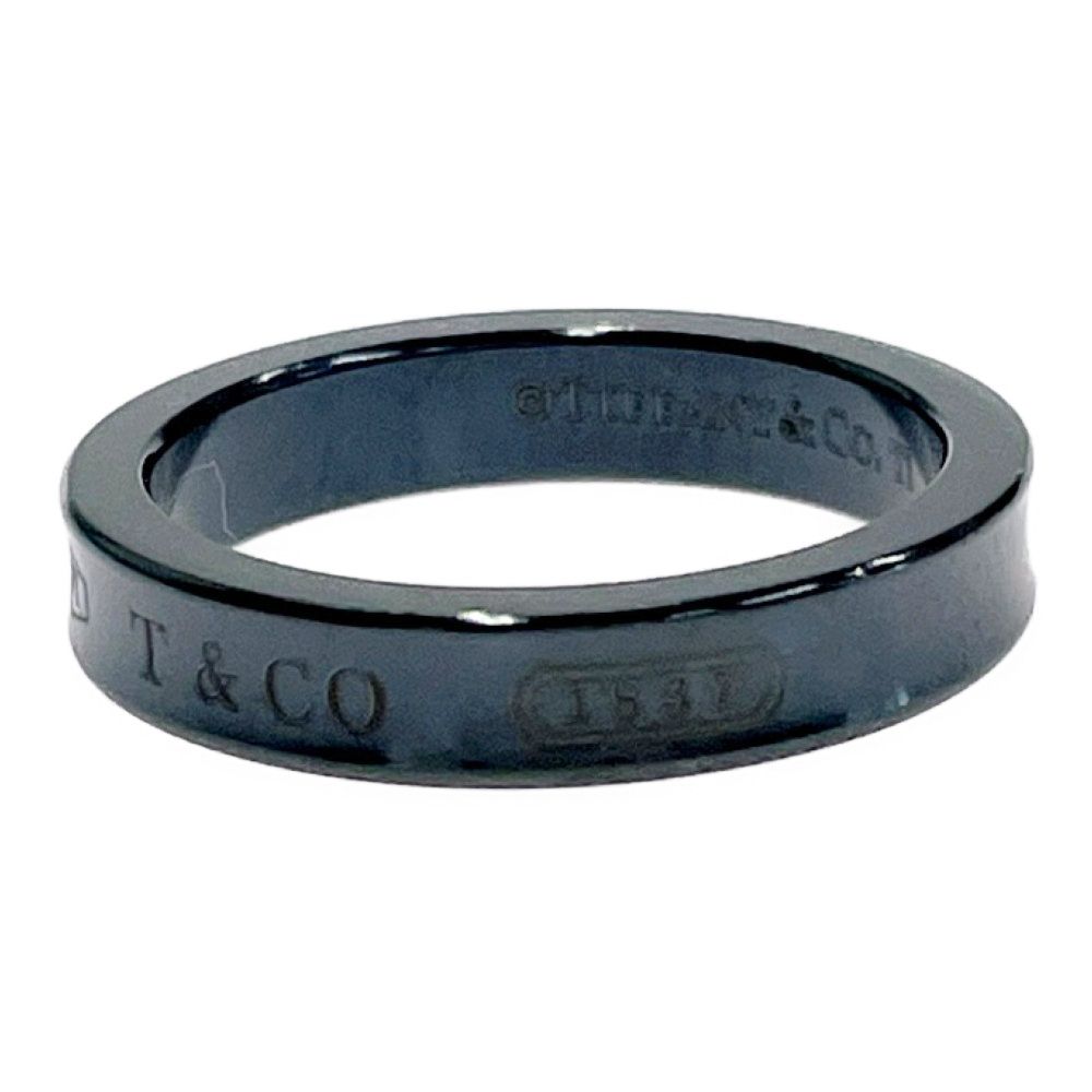 Tiffany & Co Titanium 1837 Narrow Ring Black — view 2
