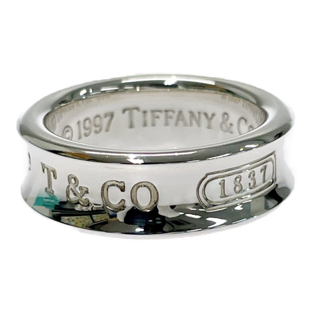 Tiffany & Co Silver 1837 Narrow Ring — view 2