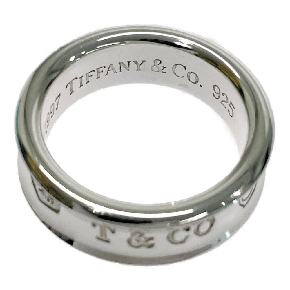 Tiffany & Co Silver 1837 Narrow Ring — view 6