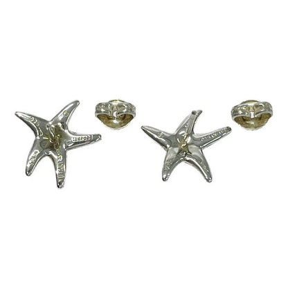 Tiffany & Co Silver Star Fish Earrings — view 6