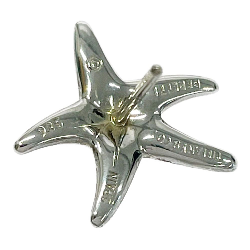 Tiffany & Co Silver Star Fish Earrings — view 7