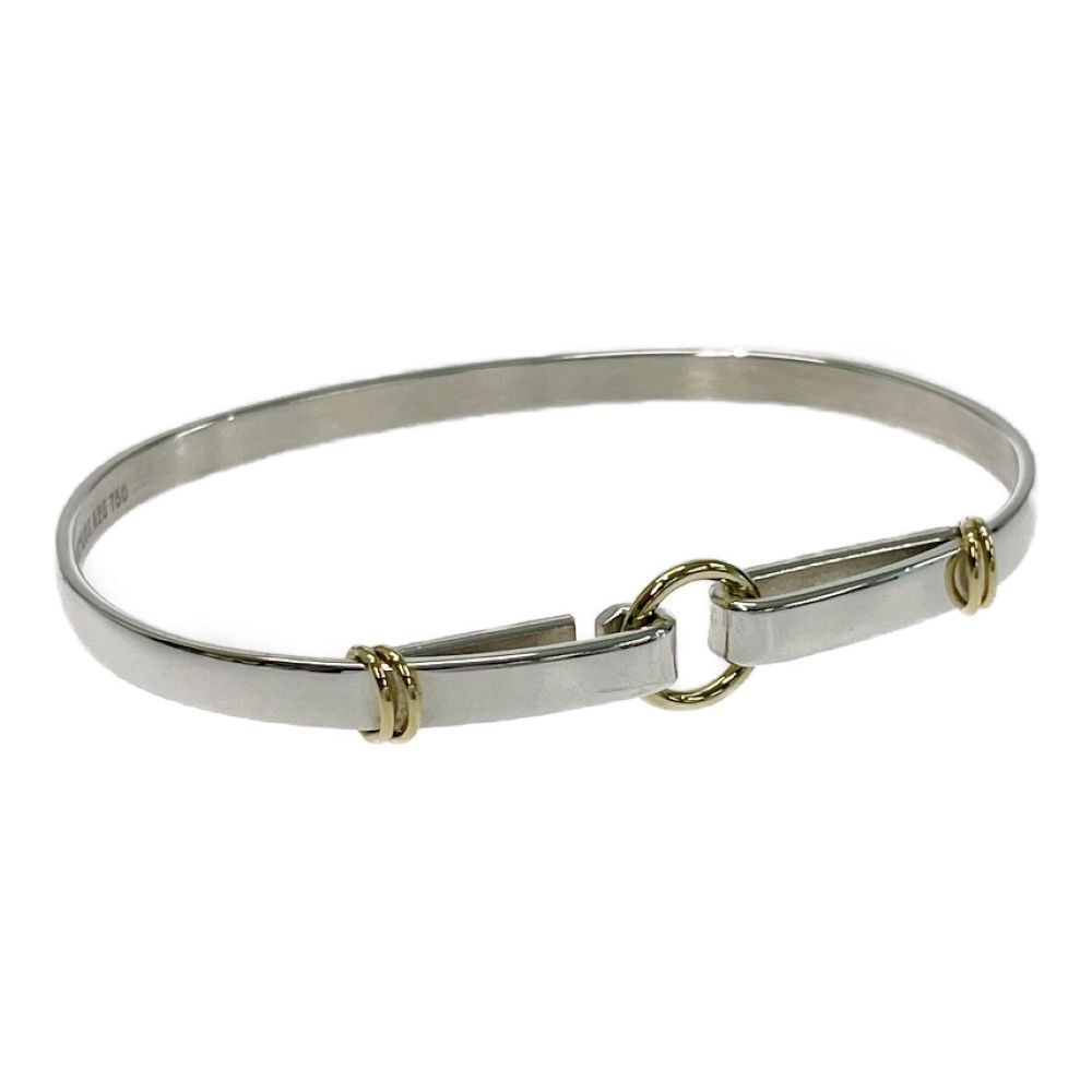 Tiffany & Co Silver Circle Hook Bracelet — view 3