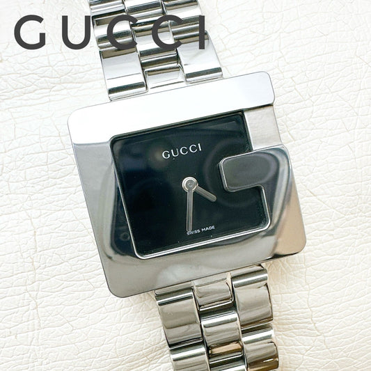 Gucci Watch Quartz Stainless Steel 16.5 Box Card