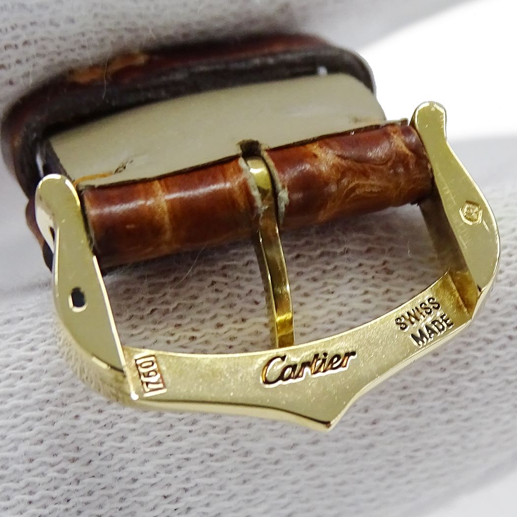 Cartier Watch Tank Solo SM Quartz Leather Square — view 6