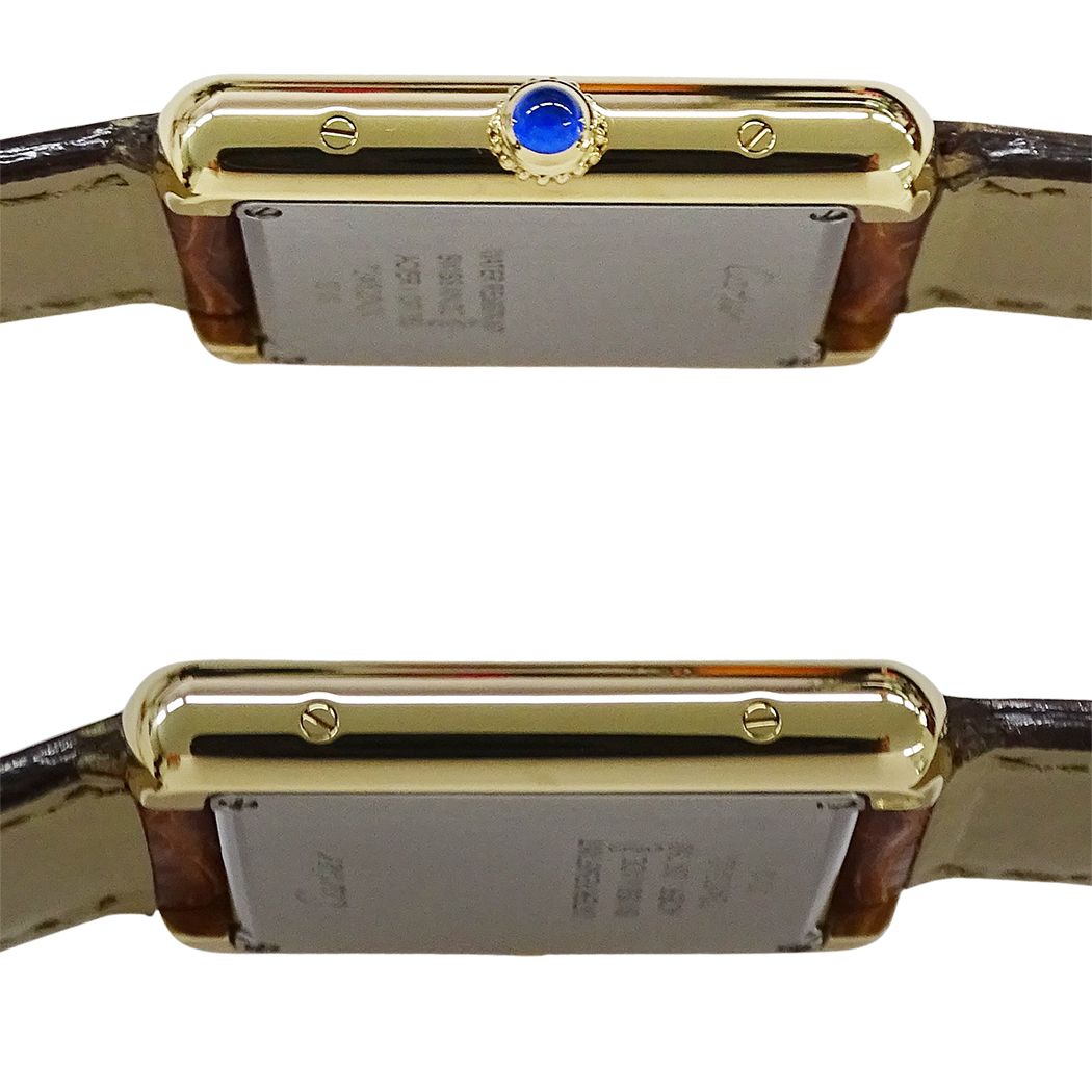 Cartier Watch Tank Solo SM Quartz Leather Square — view 3