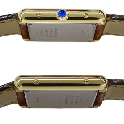 Cartier Watch Tank Solo SM Quartz Leather Square — view 3