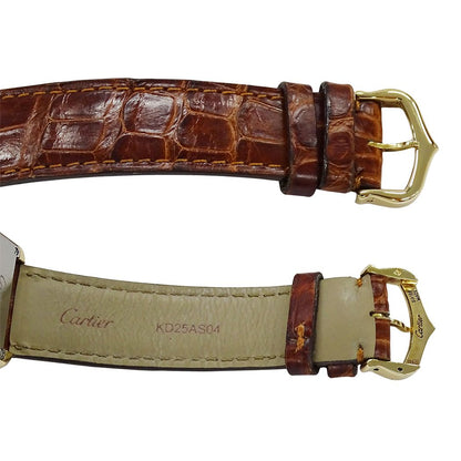 Cartier Watch Tank Solo SM Quartz Leather Square — view 4