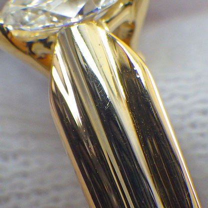 Cartier Ring Trinity Solitaire Three Color Marquise Cut Diamond — view 5