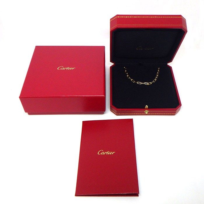 Cartier Necklace Santos Small Model Chain 18k Yellow Gold — view 6