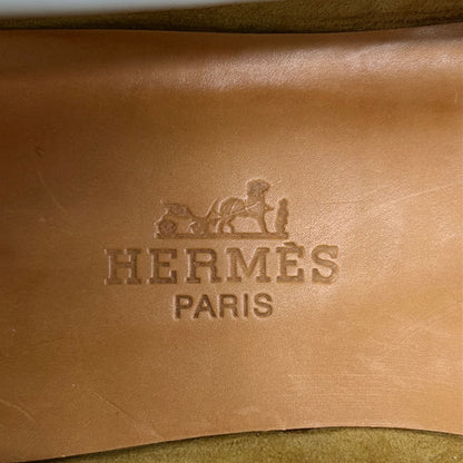 Hermes Loafers White Leather — view 5