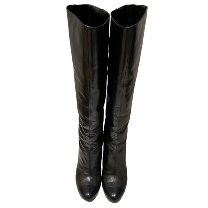 Chanel Camellia Boots Leather — view 4