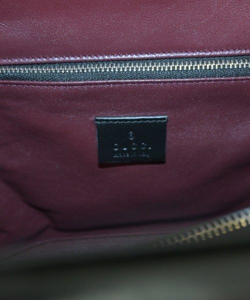 Gucci Leather Tote Bag Black — view 4