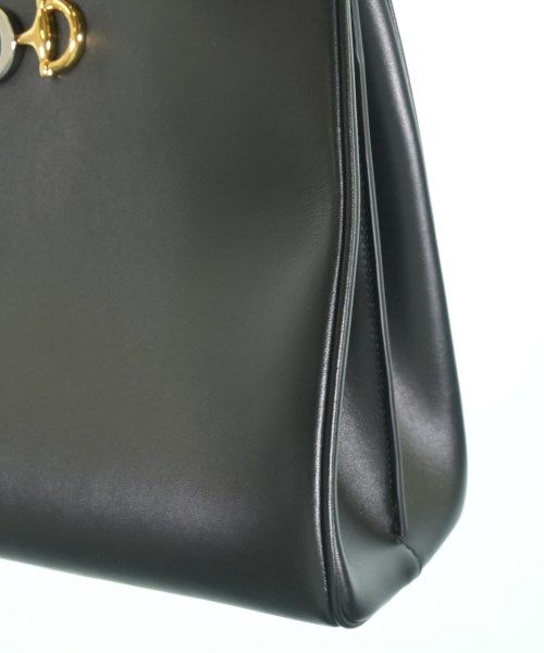 Gucci Leather Tote Bag Black — view 8