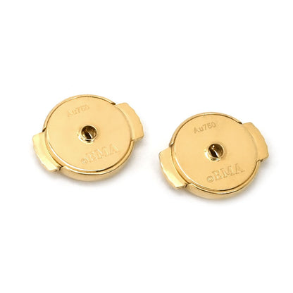 Van Cleef & Arpels Earrings Sweet Alhambra Pearl White Yellow Gold 18 — view 7