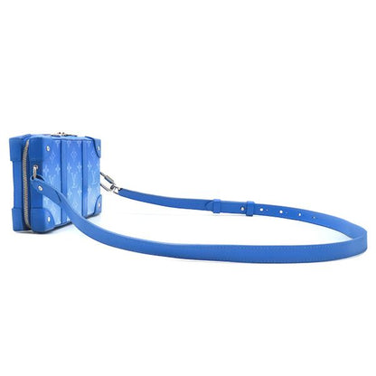 Louis Vuitton Belt Bag Soft Trunk Wallet Leather Monogram Clouds Canvas Silver — view 2