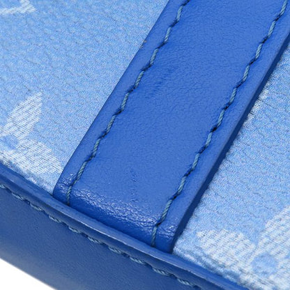 Louis Vuitton Belt Bag Soft Trunk Wallet Leather Monogram Clouds Canvas Silver — view 7