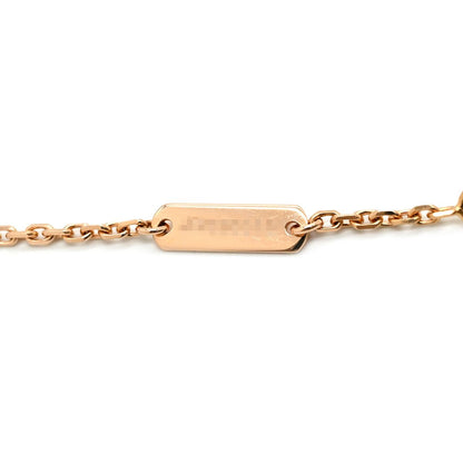 Van Cleef & Arpels Necklace Vintage Alhambra Gray Rose Gold 18K Pink Gold Shell — view 7
