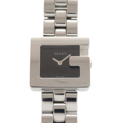 Gucci SS Black Quartz Watch Dial