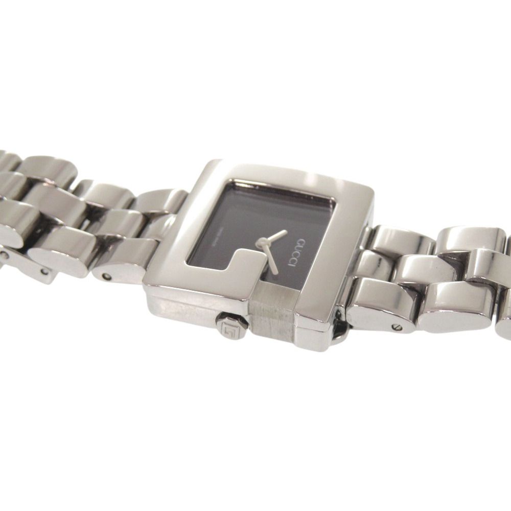 Gucci SS Black Quartz Watch Dial — view 8