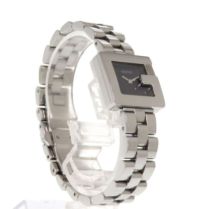Gucci SS Black Quartz Watch Dial — view 6