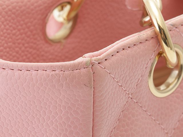 Chanel Petite Shopping Tote Bag PST Pink Caviar 8 — view 5