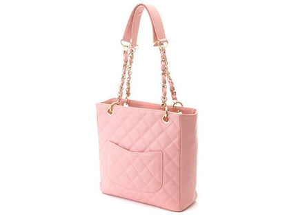 Chanel Petite Shopping Tote Bag PST Pink Caviar 8 — view 2