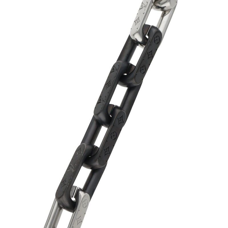 Louis Vuitton Bracelet Monogram Chain Metal — view 5