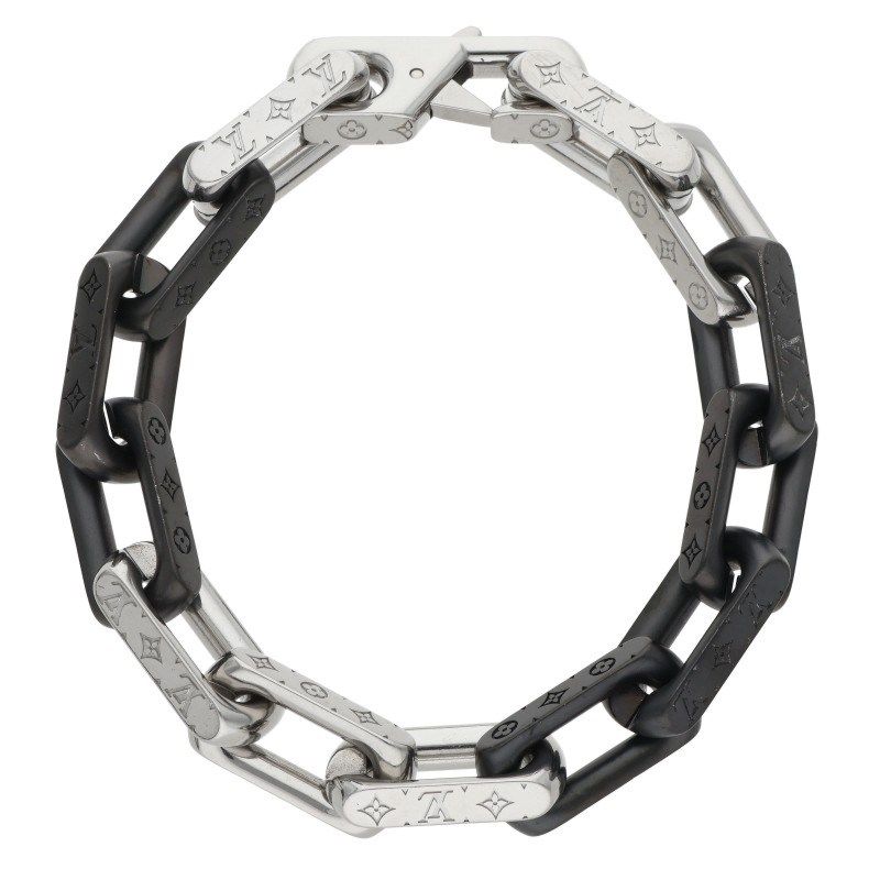 Louis Vuitton Bracelet Monogram Chain Metal