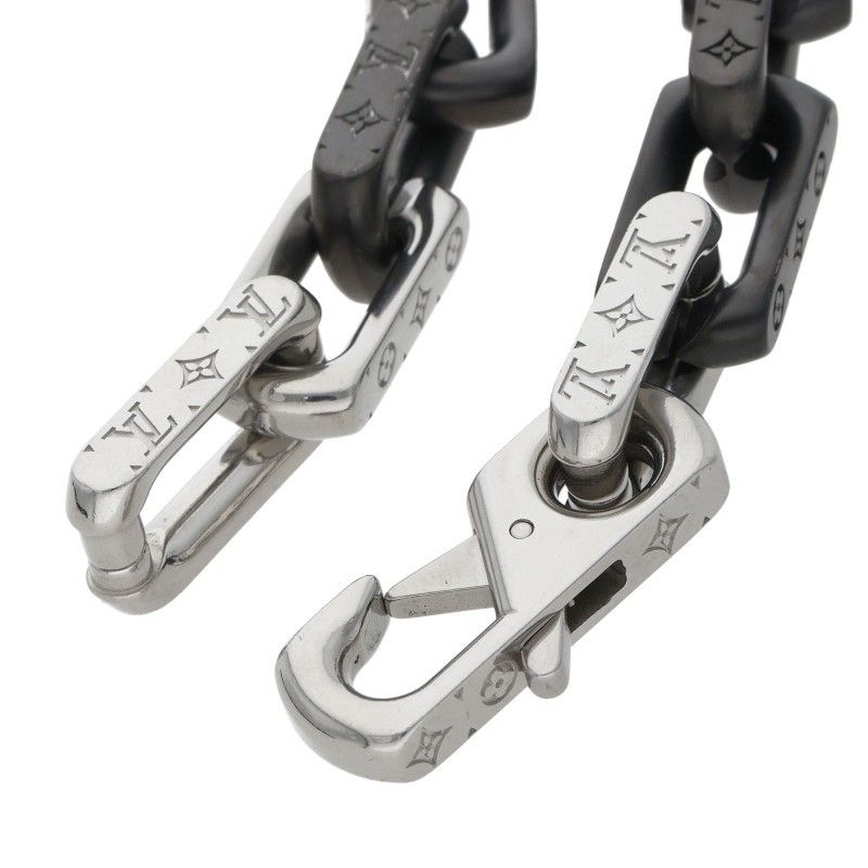 Louis Vuitton Bracelet Monogram Chain Metal — view 4