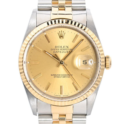 Rolex Watch Datejust Gold