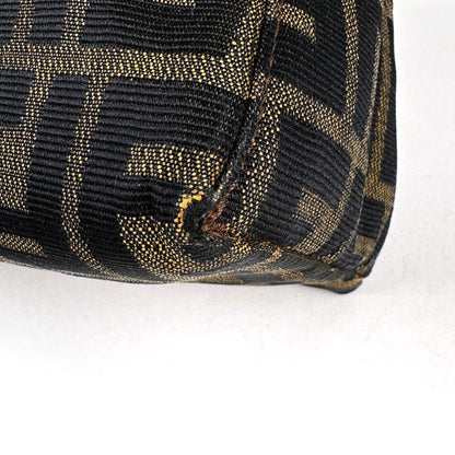 Fendi Shoulder Bag Zucca Pattern Canvas Brown — view 3