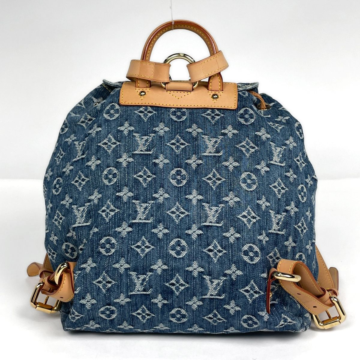 Louis Vuitton Sac a Dos GM Backpack Monogram Denim Blue — view 3