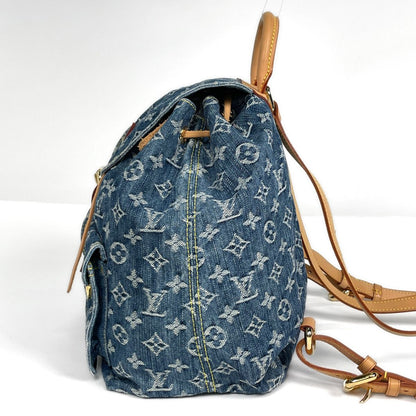 Louis Vuitton Sac a Dos GM Backpack Monogram Denim Blue — view 2