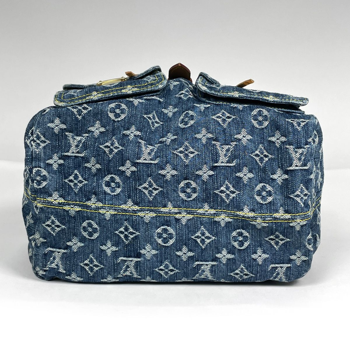 Louis Vuitton Sac a Dos GM Backpack Monogram Denim Blue — view 5