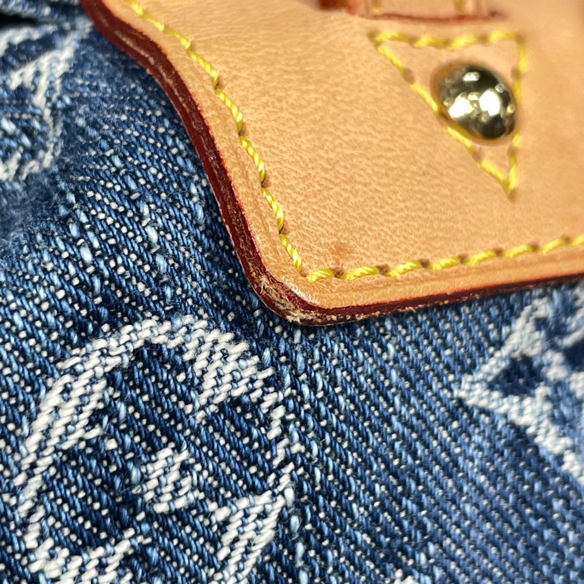 Louis Vuitton Sac a Dos GM Backpack Monogram Denim Blue — view 8