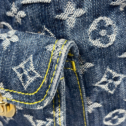 Louis Vuitton Sac a Dos GM Backpack Monogram Denim Blue — view 7