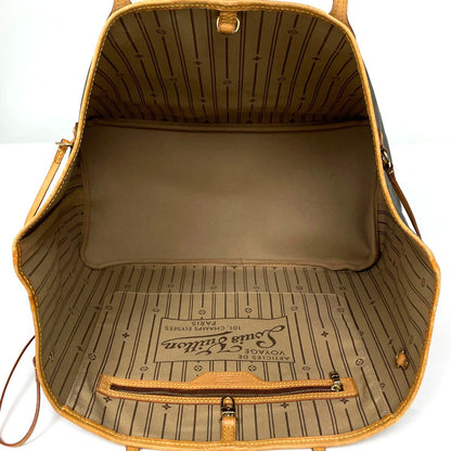 Louis Vuitton Neverfull GM Tote Bag Monogram Brown — view 8