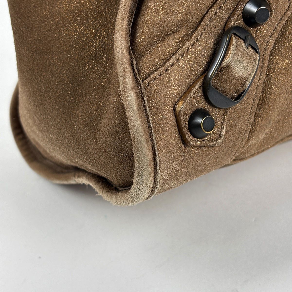 Balenciaga Shoulder Bag the City 2-Way Leather Brown — view 3