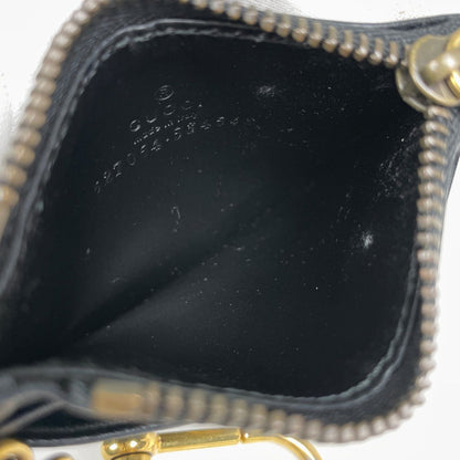 Gucci Card Case GG Marmont Wallet Leather Black — view 5