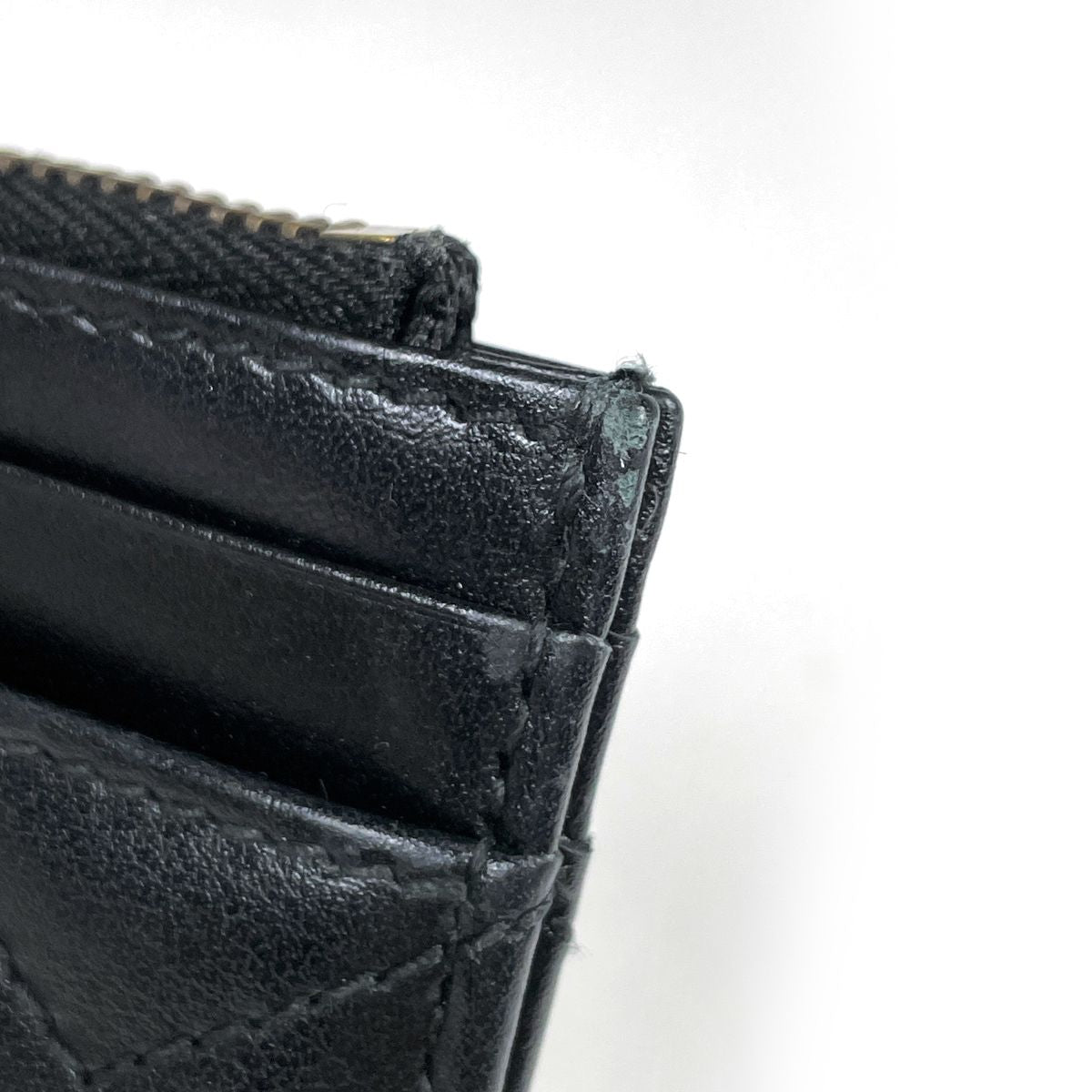 Gucci Card Case GG Marmont Wallet Leather Black — view 4