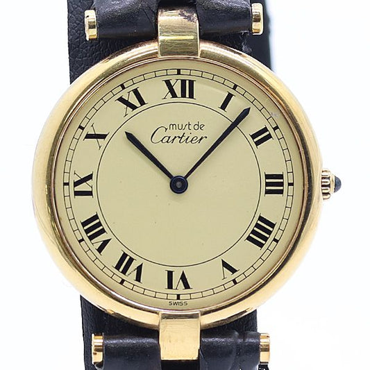 Cartier Must Vendome 17 Ivory Dial Watch