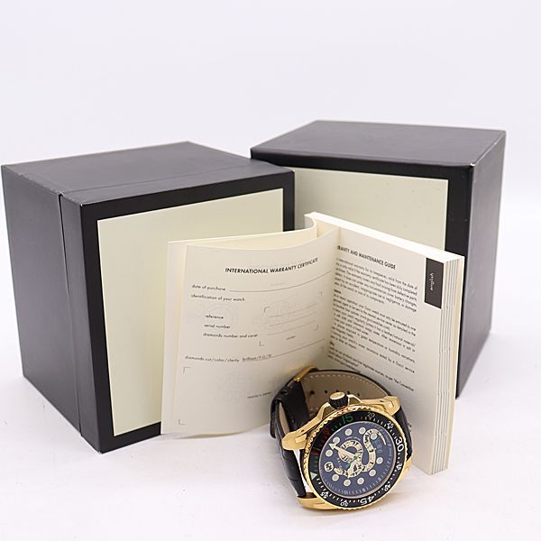 Gucci Dive 136.2 Black Dial Snake Date Watch — view 5