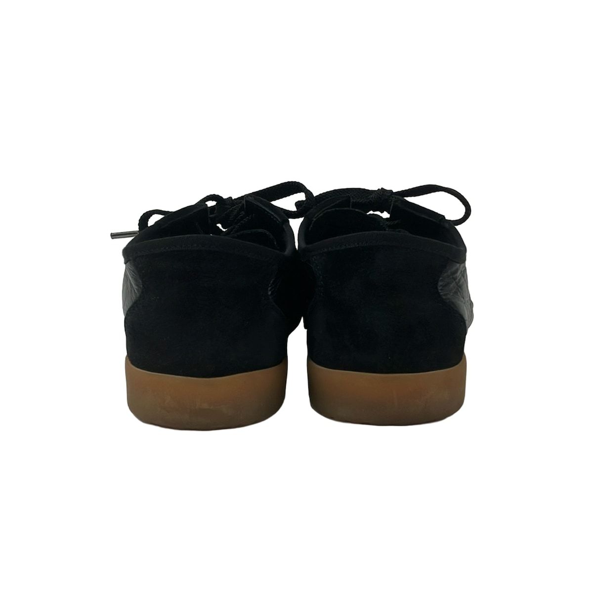 Chanel Sneakers Black Brown CC Logo Leather — view 3