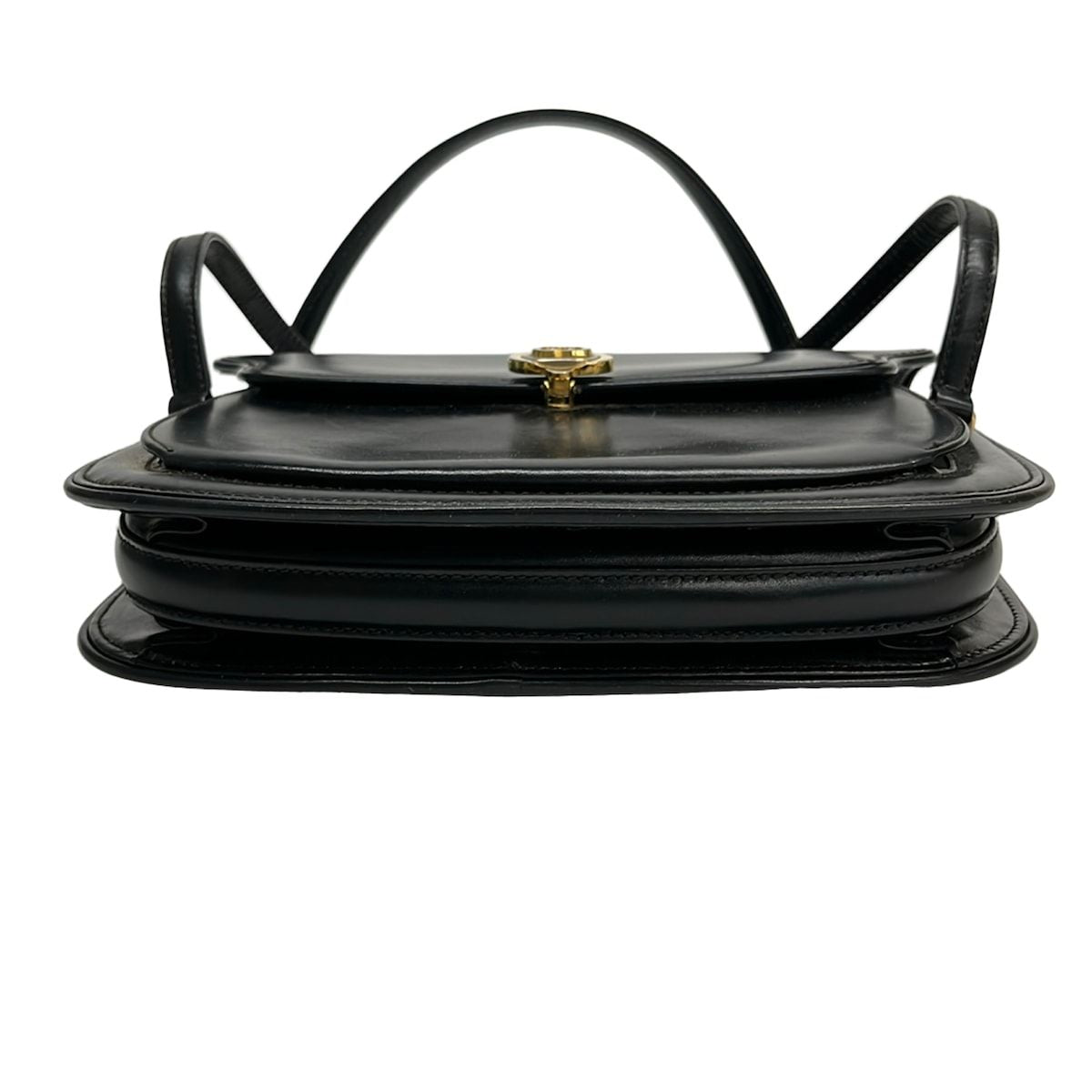 Gucci Handbag Interlocking G Black Leather — view 5