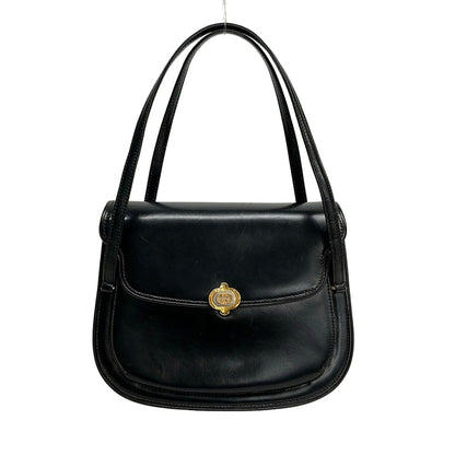 Gucci Handbag Interlocking G Black Leather