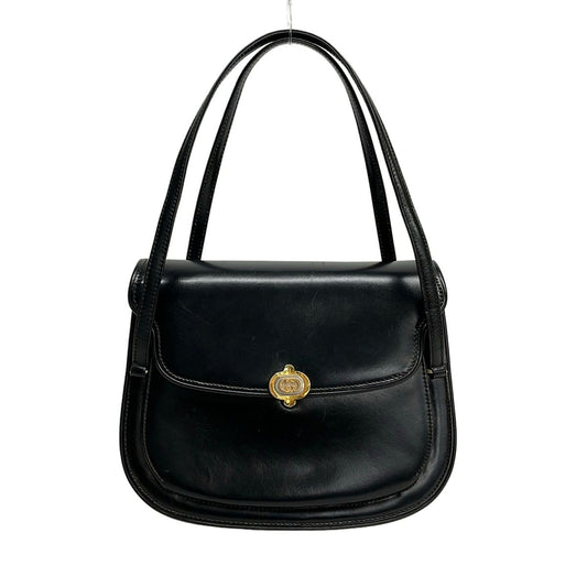 Gucci Handbag Interlocking G Black Leather