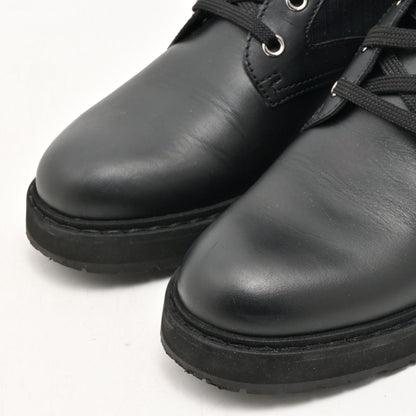Fendi Boots Rococo Black Beige Brown Lace-up Leather — view 7